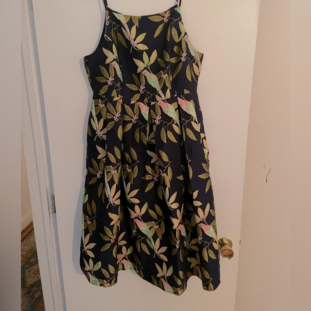 Modcloth | Lace and Mesh Midi Dress